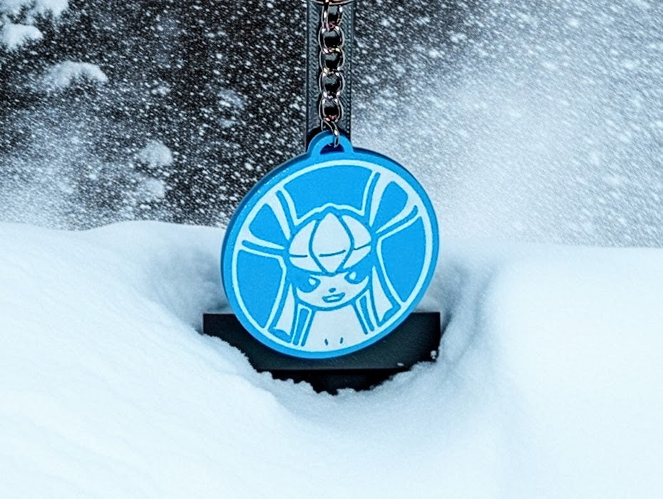 Glaceon Keychain