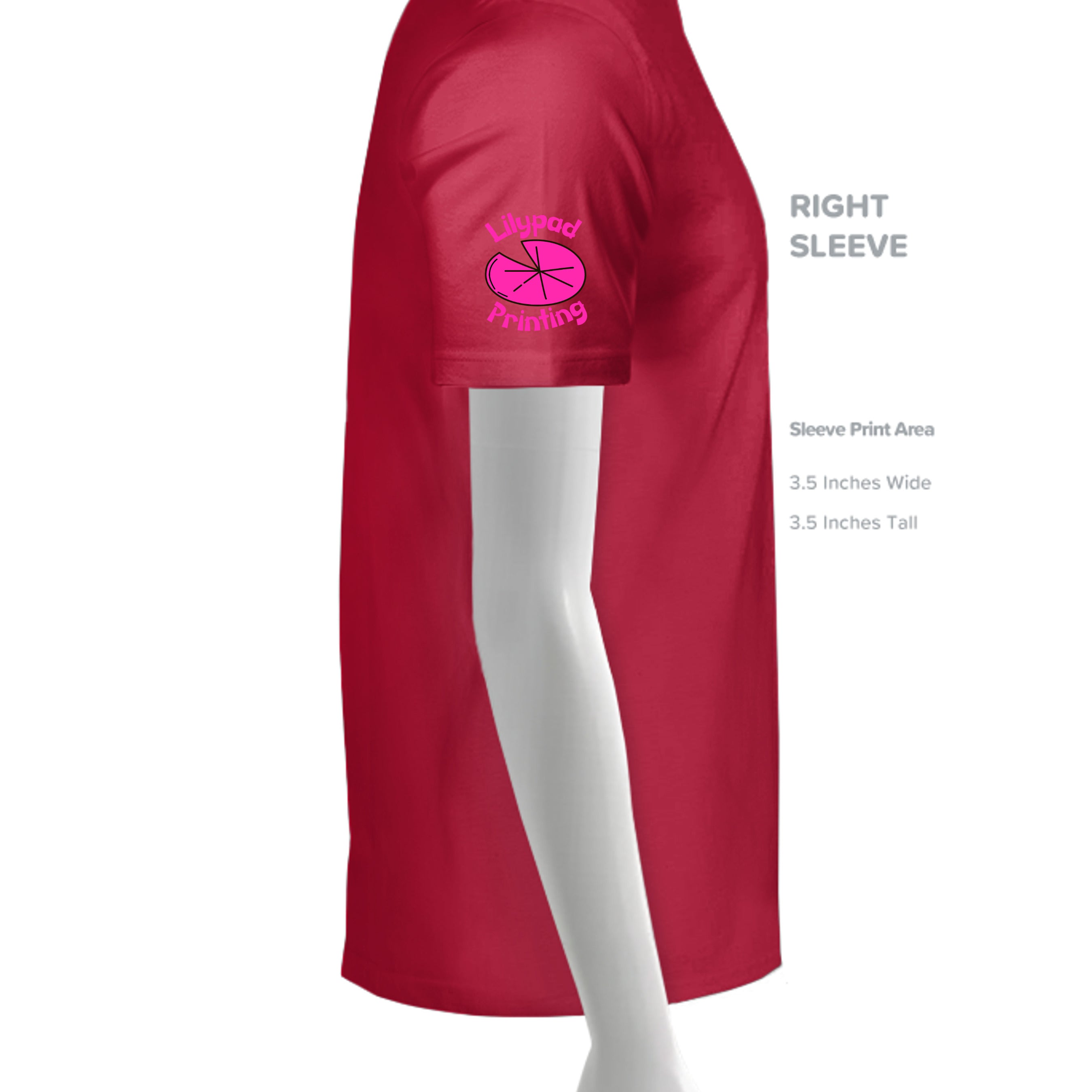SOLID RED BLEND - 1010BE - SLEEVE_RIGHT