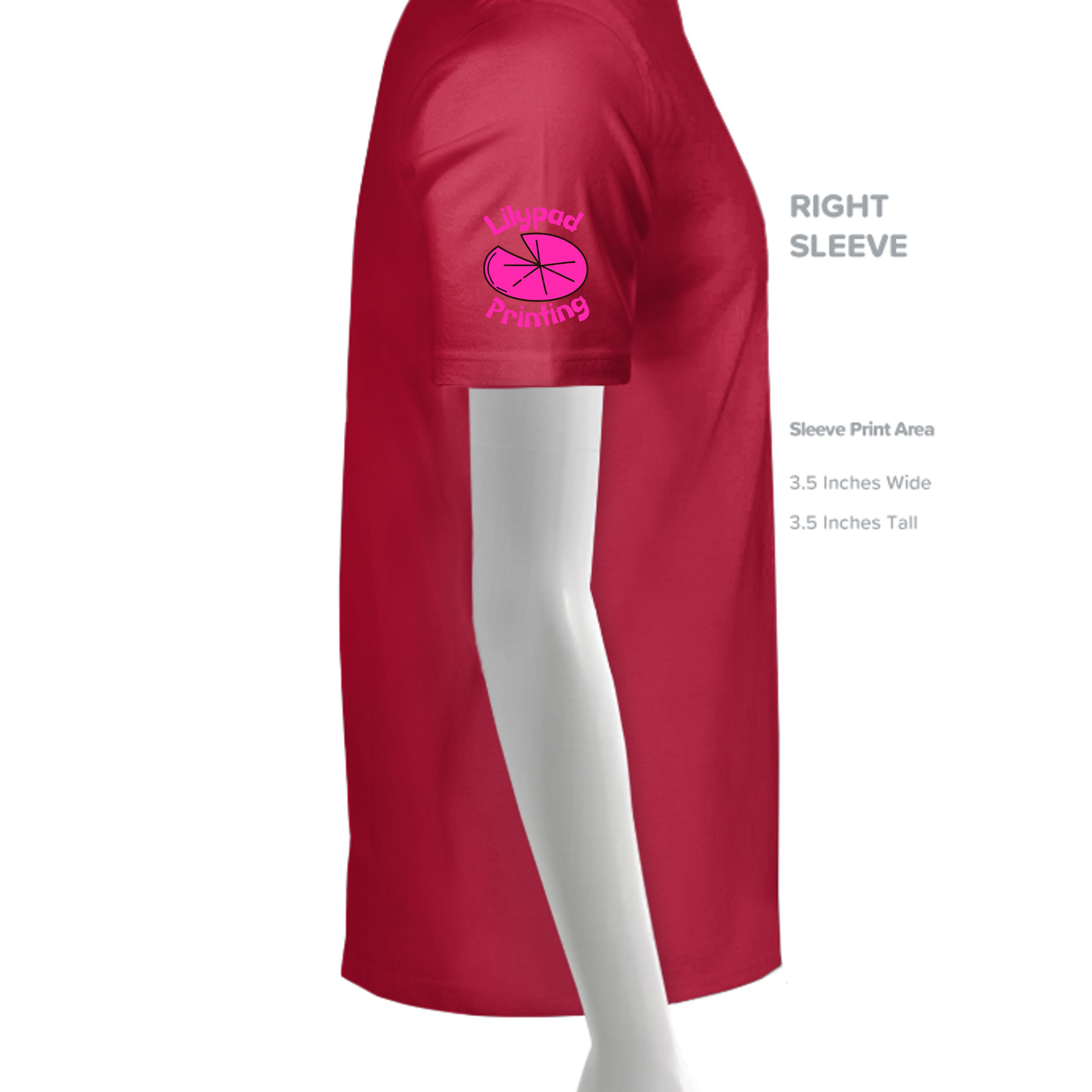 SOLID RED BLEND - 1010BE - SLEEVE_RIGHT