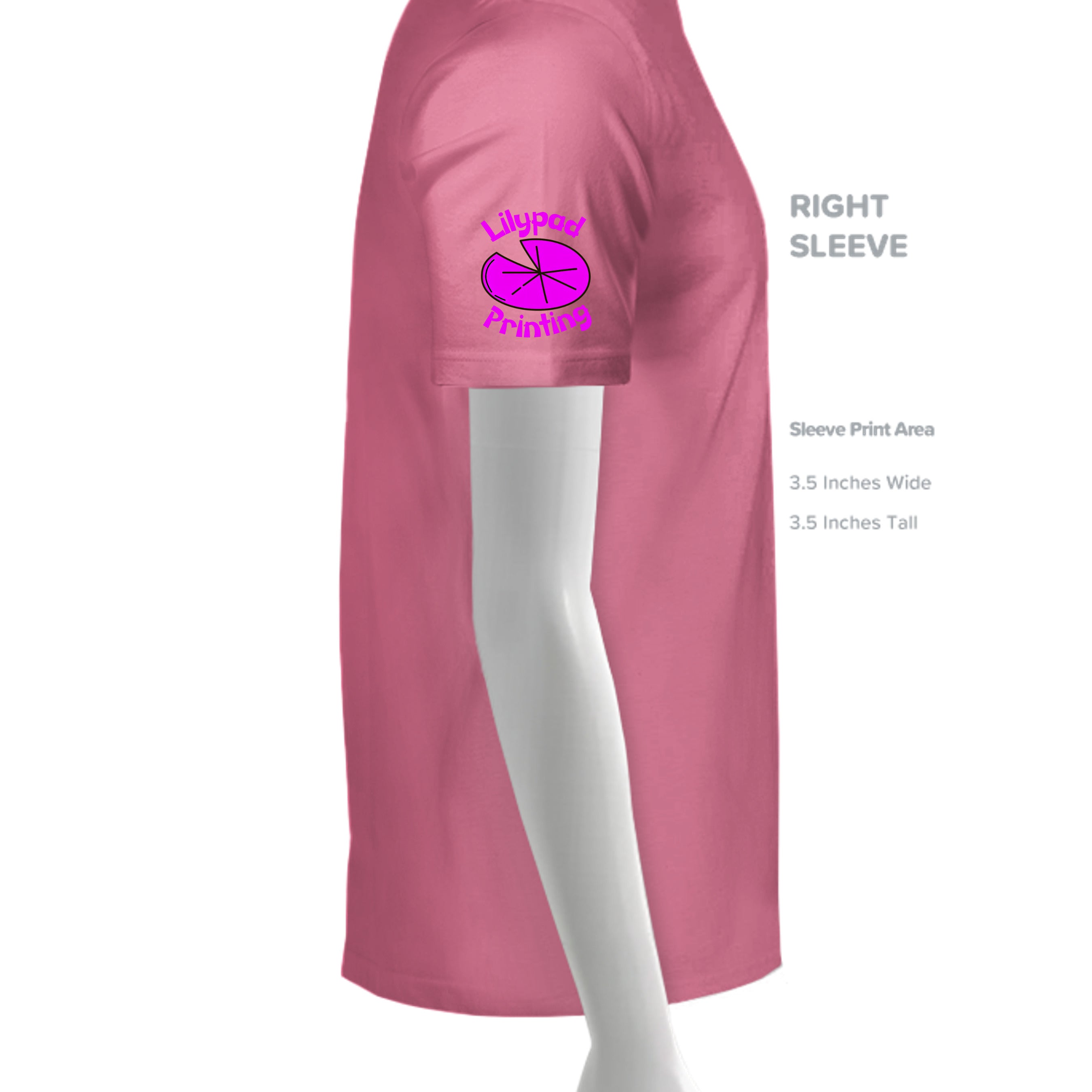 Safety Pink - 3000 - SLEEVE_RIGHT