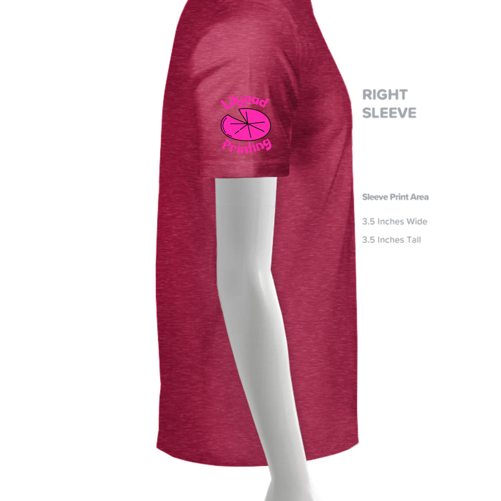 Heather Red - 3000 - SLEEVE_RIGHT