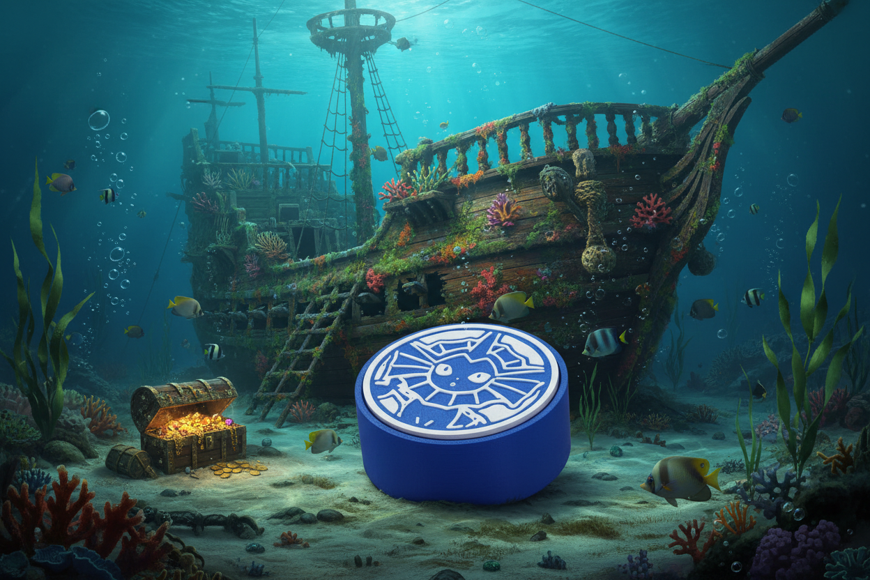 Vaporeon - Underwater Pirate Shipwreck